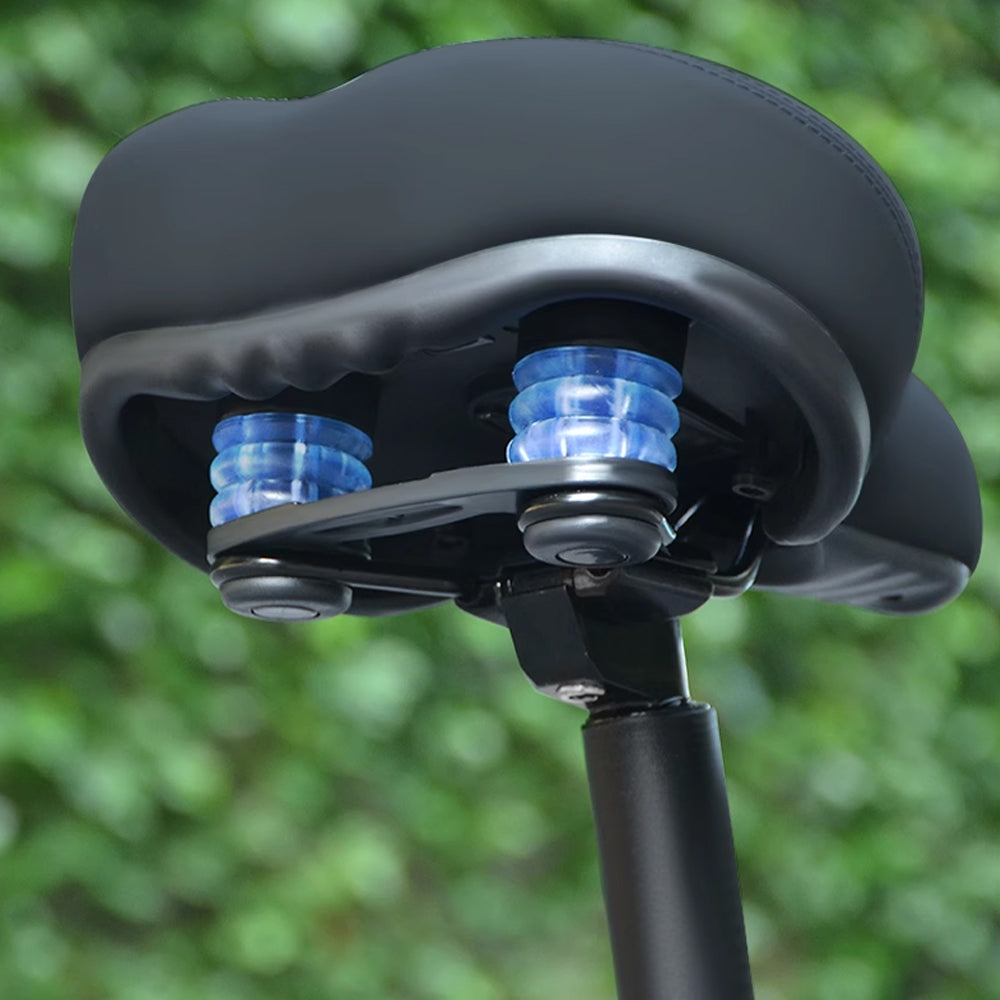 DAHON ダホン 純正 ワイド クッション サドル バネ 肉厚 柔らかい自転車 高品質 合成皮革 ポリウレタン 中空 通気性