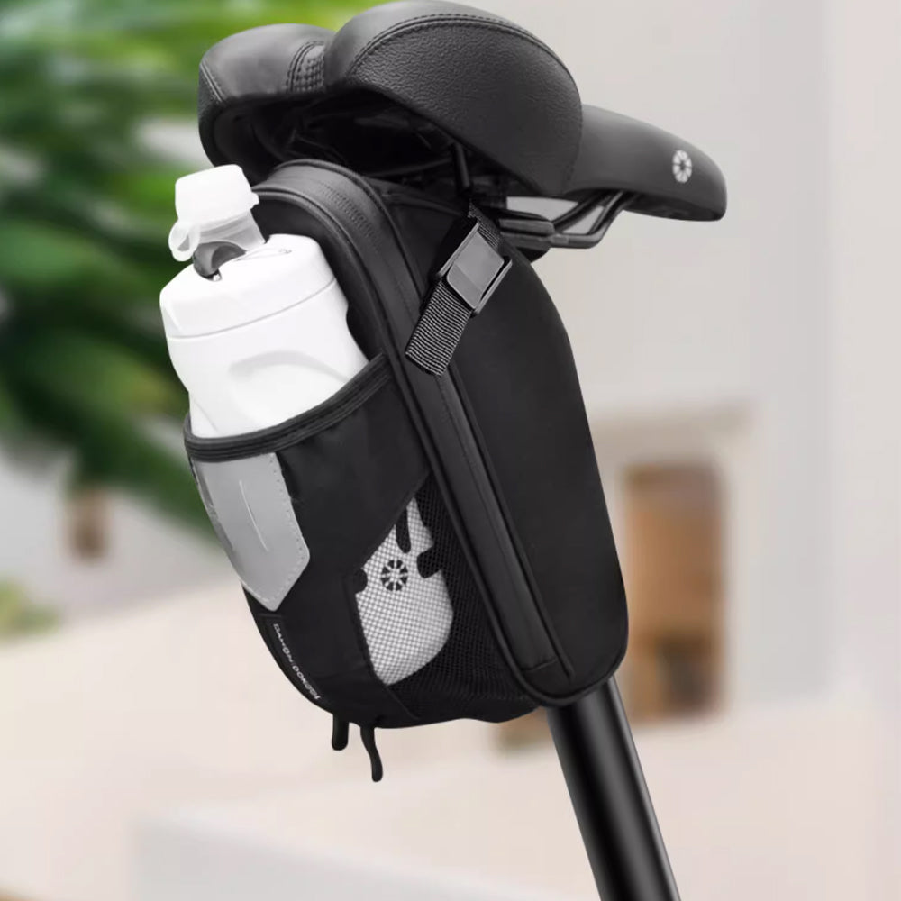 DAHON ダホン ボトル収納付き サドルバッグ 容量2L 撥水 防水仕様 自転車 アクセサリー 収納 ボトル ※写真のボトルは別売品