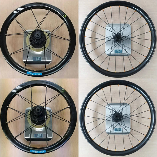 DAHON K3 PLUS / K9X 超軽量ホイール 349化 カスタム用 ホイール 前後セット 16インチ BIKEMASTER 約1026g ニップル色選択可能 ミニベロ ダホン 手組 高精度 シールドベアリング 丈夫 スムーズ