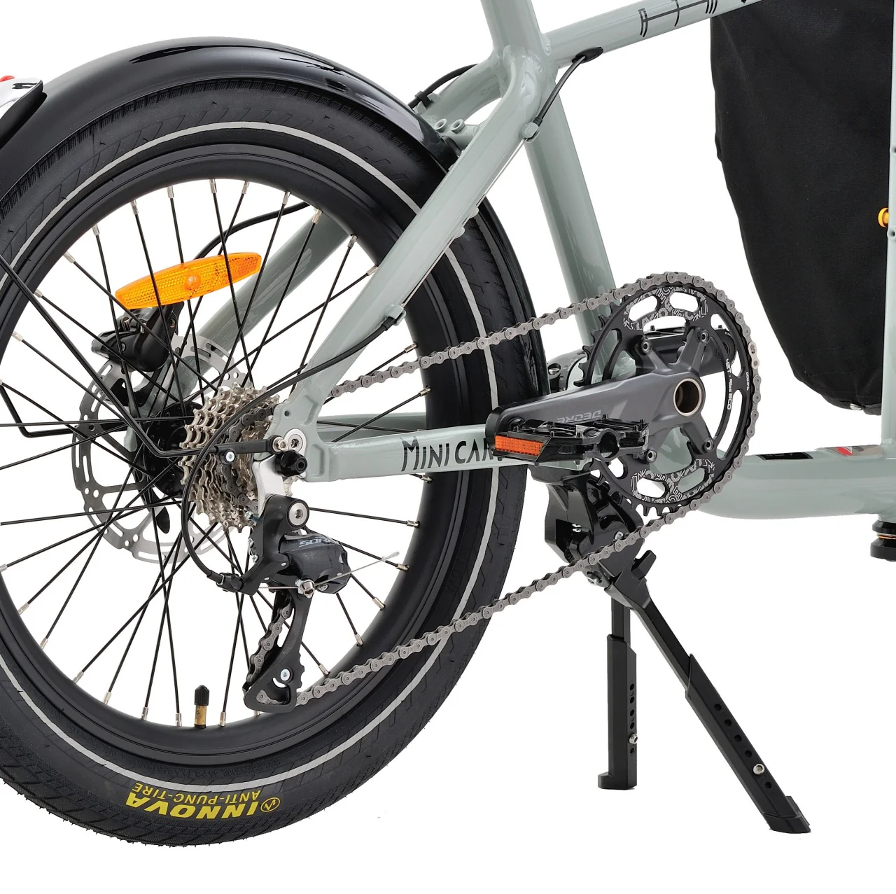 ATMOSE Haul’r P1 折りたたみ ミニカーゴバイク カーゴ自転車｜6061アルミ 軽量 コンパクト 都市型 通勤 買い物 ペット アウトドア 35kg積載