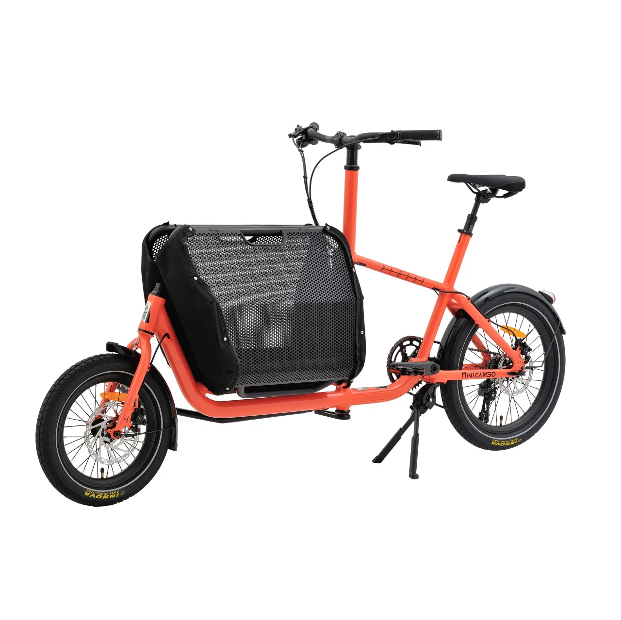 ATMOSE Haul’r P1 折りたたみ ミニカーゴバイク カーゴ自転車｜6061アルミ 軽量 コンパクト 都市型 通勤 買い物 ペット アウトドア 35kg積載