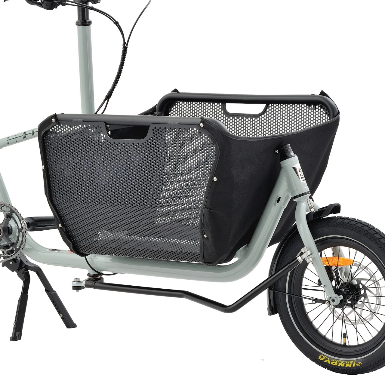 ATMOSE Haul’r P1 折りたたみ ミニカーゴバイク カーゴ自転車｜6061アルミ 軽量 コンパクト 都市型 通勤 買い物 ペット アウトドア 35kg積載