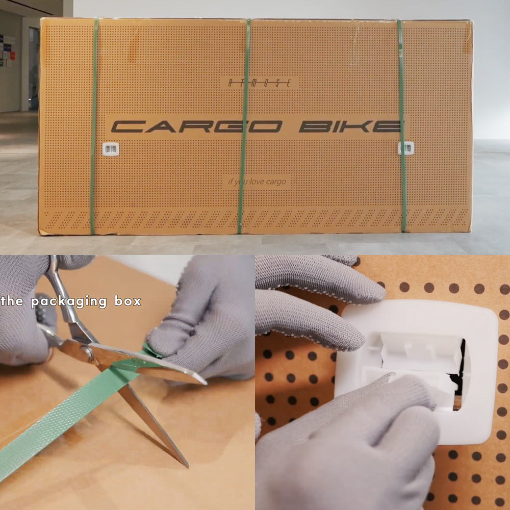 ATMOSE Haul’r P1 折りたたみ ミニカーゴバイク カーゴ自転車｜6061アルミ 軽量 コンパクト 都市型 通勤 買い物 ペット アウトドア 35kg積載