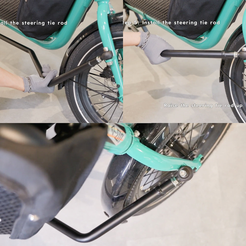 ATMOSE Haul’r P1 折りたたみ ミニカーゴバイク カーゴ自転車｜6061アルミ 軽量 コンパクト 都市型 通勤 買い物 ペット アウトドア 35kg積載