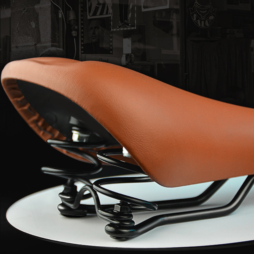 DAHON ダホン 純正 クラシック サドル CLASSIC SADDLE レザー調 合成皮革 自転車 クッション バネ 肉厚 柔らかい