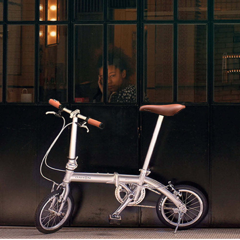 DAHON ダホン 純正 クラシック サドル CLASSIC SADDLE レザー調 合成皮革 自転車 クッション バネ 肉厚 柔らかい