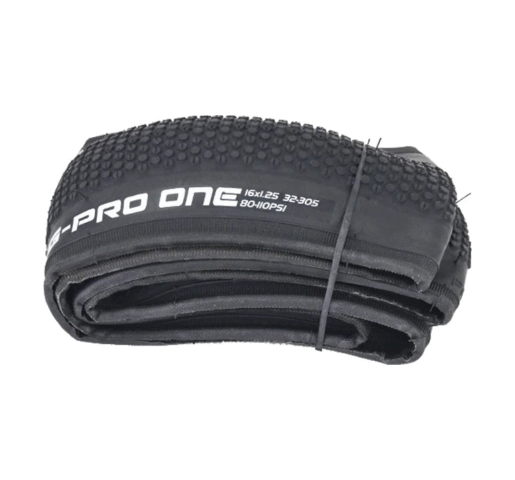 G-PRO ONE 16インチ タイヤ 1本 16x1.25 32-305 HE規格 60TPI DAHON ダホン K3 PLUS / K9X 軽量化 140g スピードアップ 110PSI 自転車