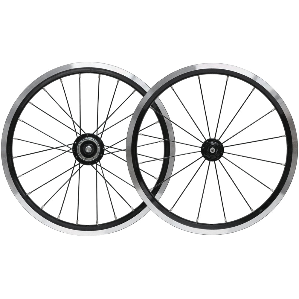 DAHON Airspeed 軽量ホイール 前後セット 16インチ BIKEMASTER 約1052g ミニベロ ダホン 手組 高精度 シールドベアリング 丈夫 スムーズ 305