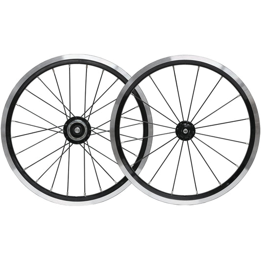 DAHON Airspeed 軽量ホイール 前後セット 16インチ BIKEMASTER 約1052g ミニベロ ダホン 手組 高精度 シールドベアリング 丈夫 スムーズ 305