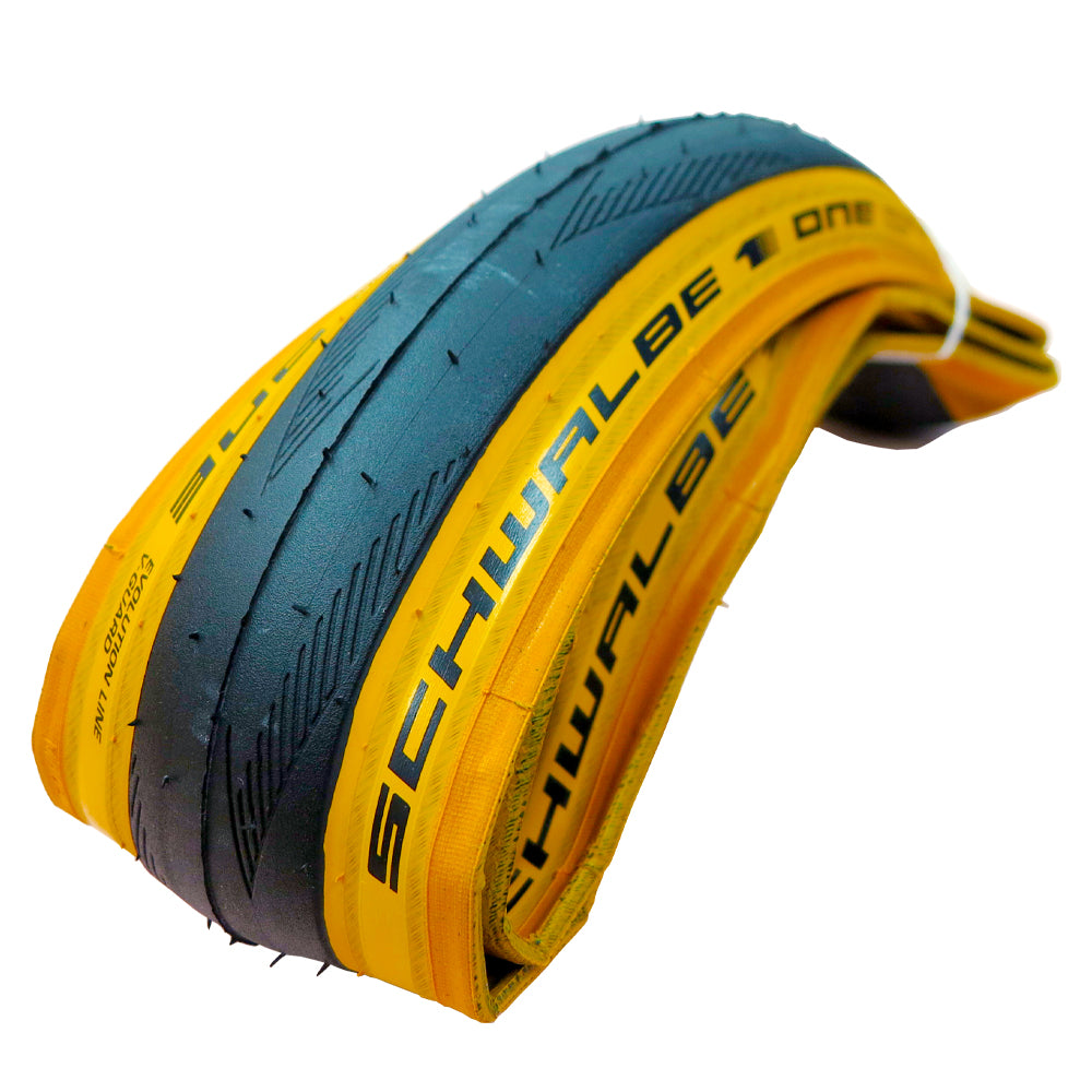 SCHWALBE シュワルベ ワン タンウォール 2本セット 箱なし 16×1 1/3（35-349）クラシックスキン タイヤ ONE タンカラー 16インチ 自転車 ブロンプトン